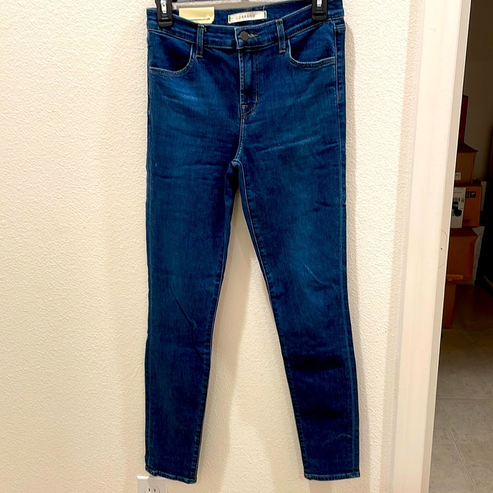 J Brand Maria high rise skinny jeans